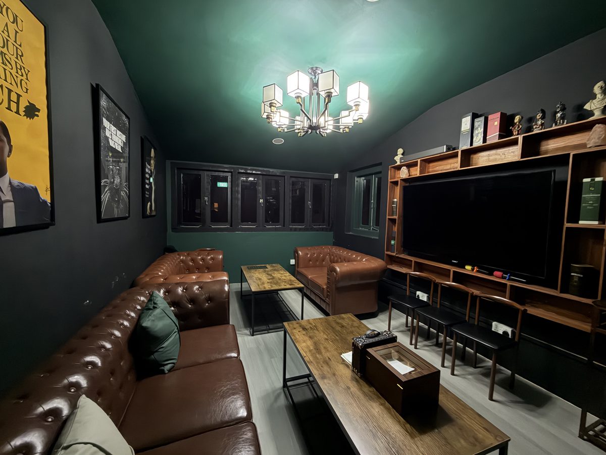Private event lounge